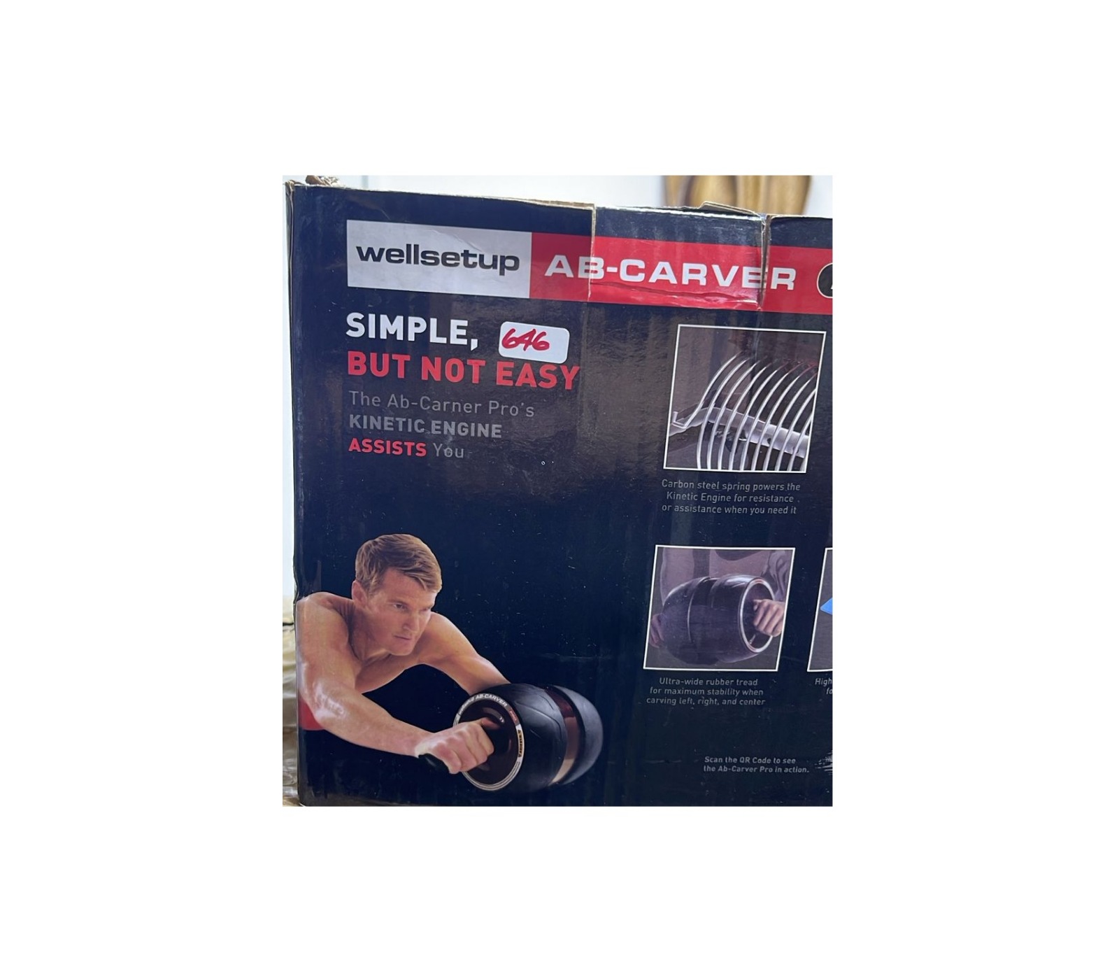RODILLO ANCHO PARA ABDOMINALES-WELLSETUP